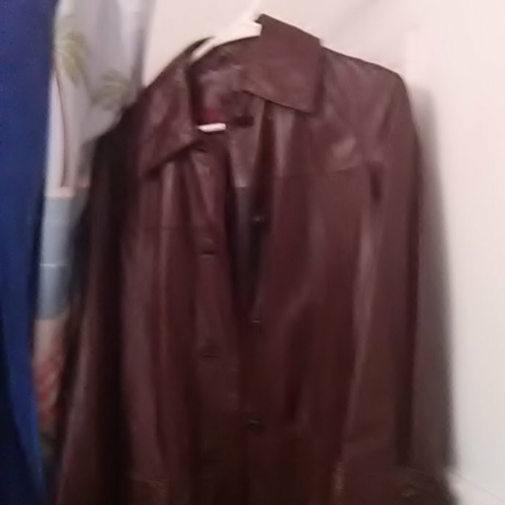 Vintage  leather coat 1976 era